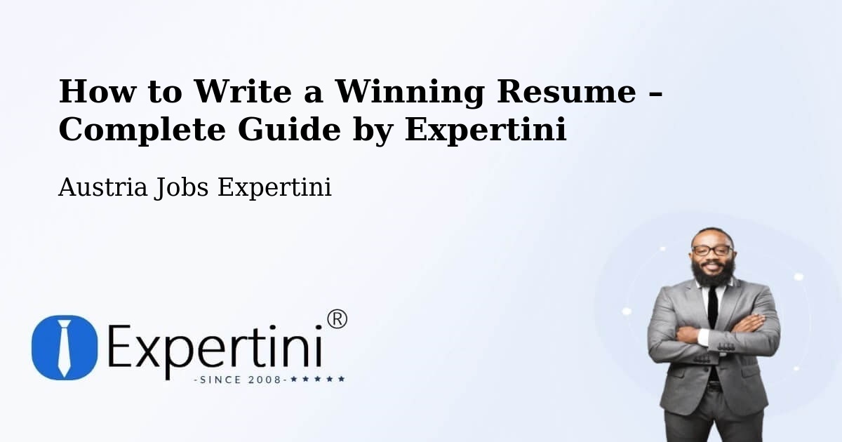 Resume Writing Guide for Job Seekers – Rottenmann - Rottenmann, Austria Jobs Expertini